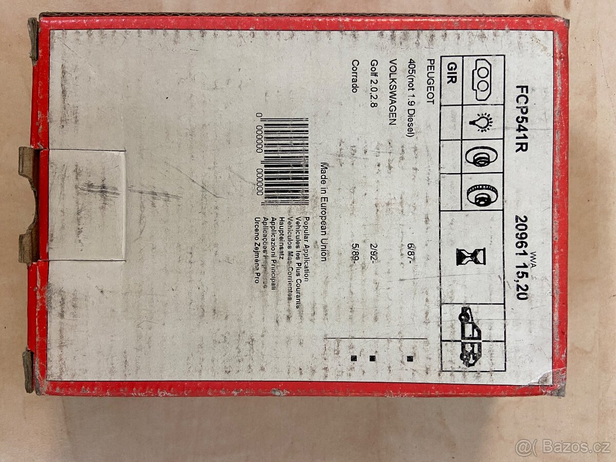 Brzdové destičky FERODO - 5