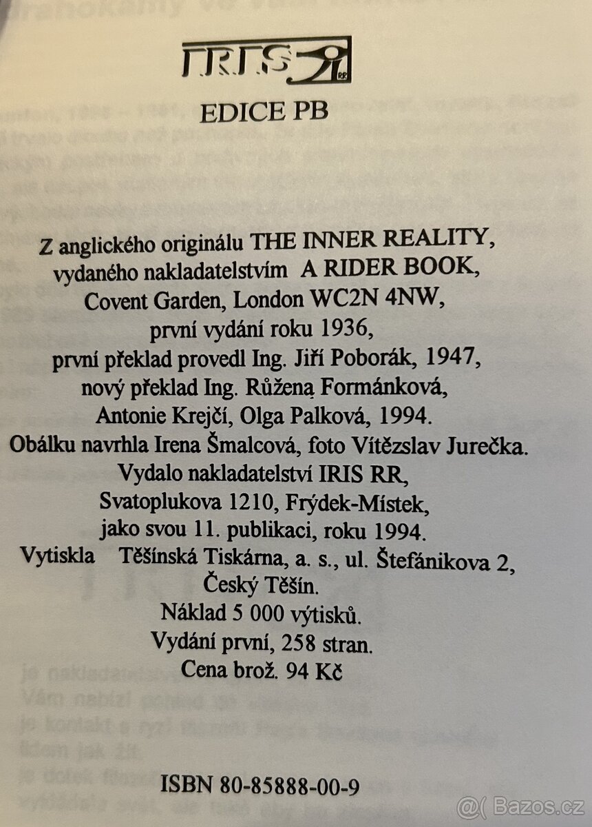 Knihy Šrí Šrímad/Brunton Paul - 5