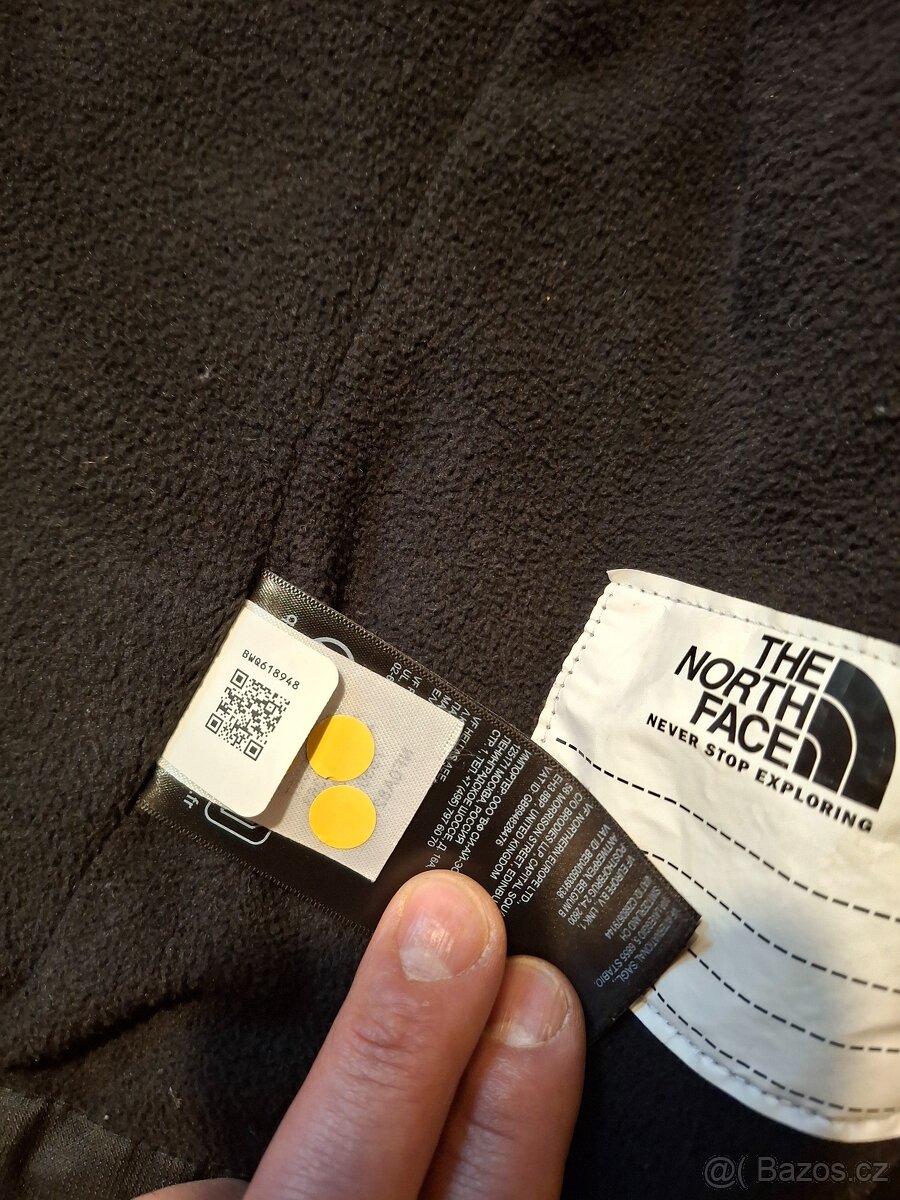 NORTH FACE cerna nepromokava bunda s kapuci - 5