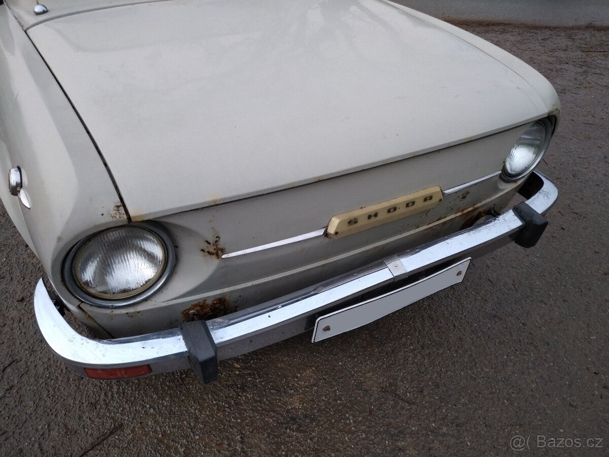 Škoda 110 L prvomodel, rok 1970 - 5