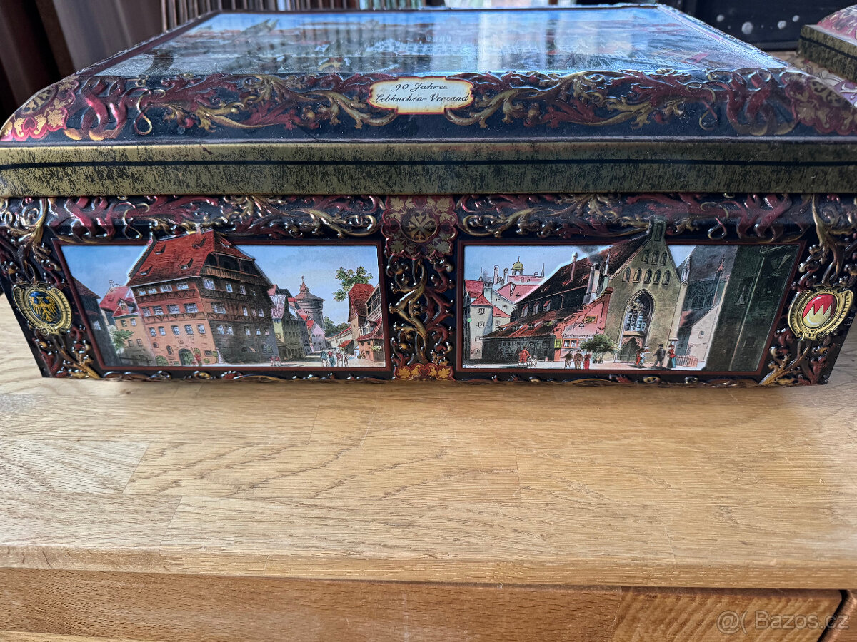 3 plechové krabice E. Otto Schmidt - 5