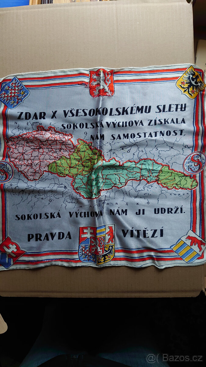 Prodám odznaky a čapku Sokol + další předměty - 5