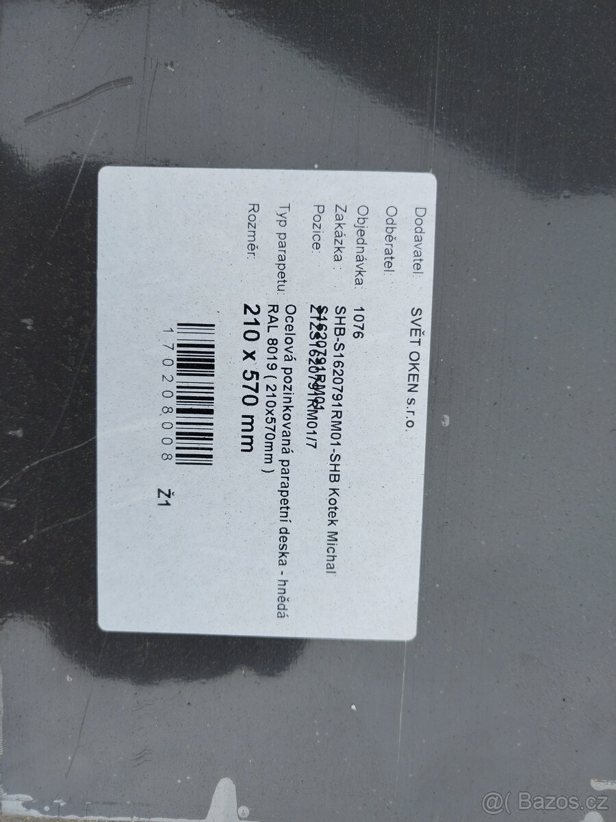 Venkovní parapety - 5