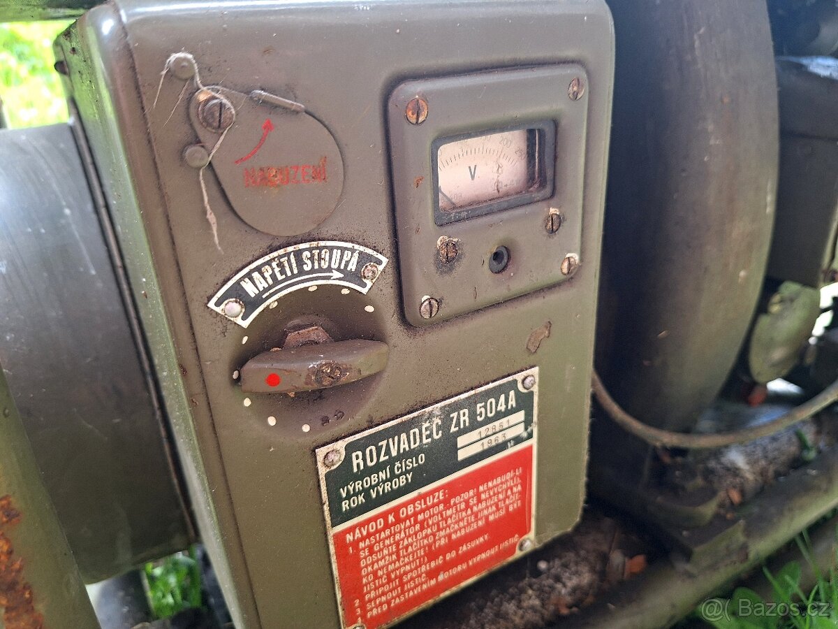 Elektrocentrála ZB5AC, 1kVA - 5