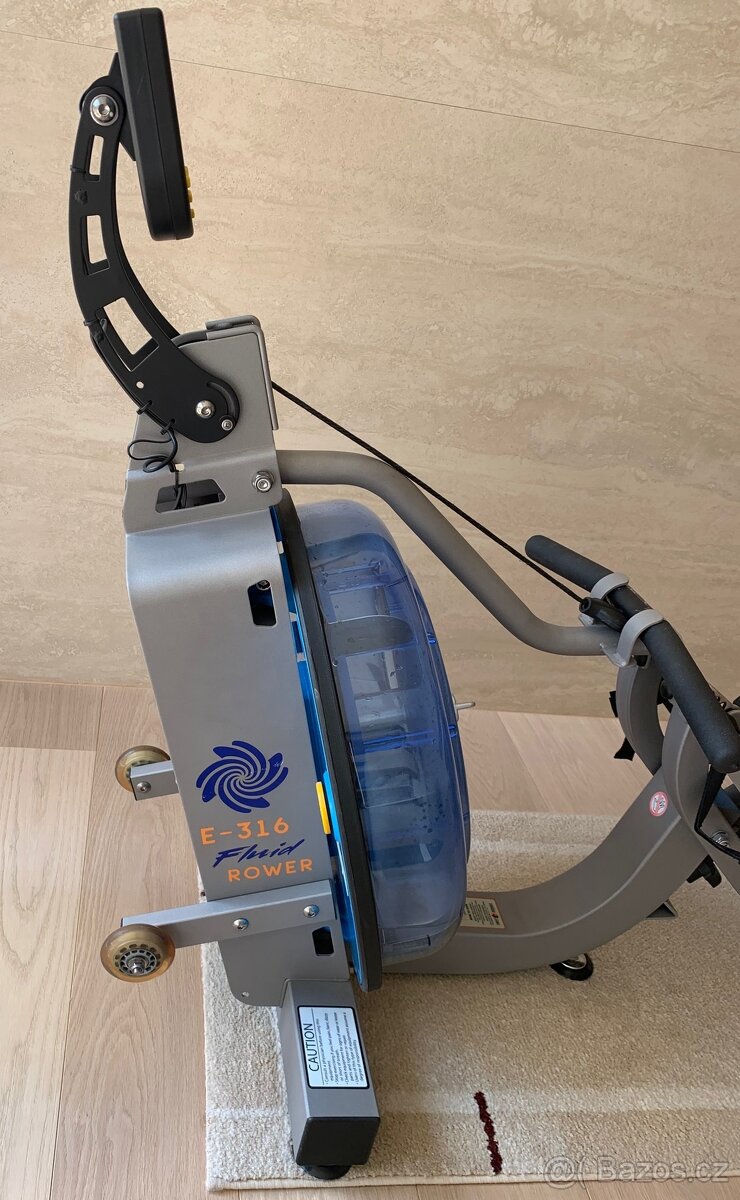 Veslovací trenažér FIRST DEGREE E-316 Fluid Rower - 5