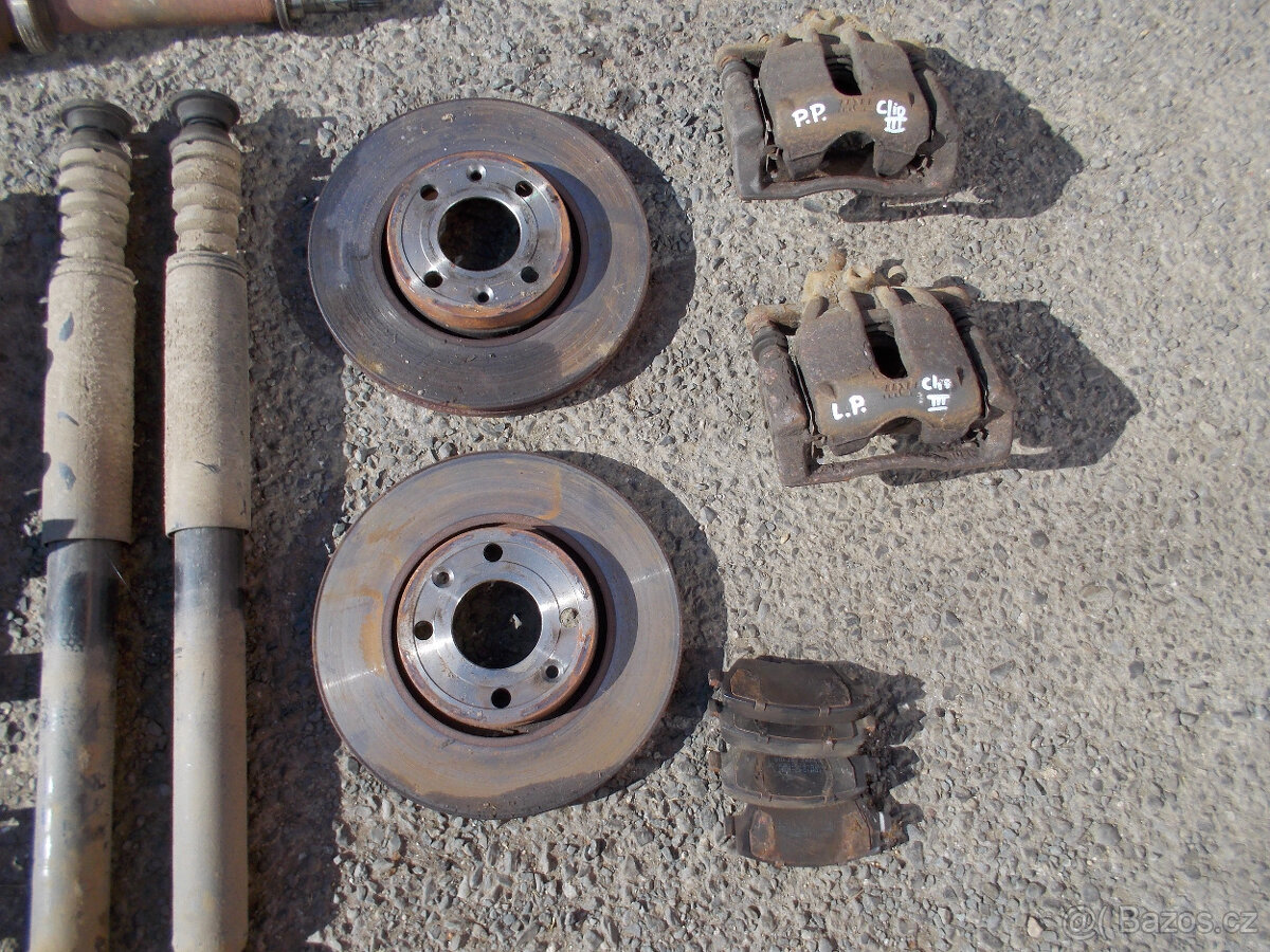 Díly podvozku Clio III - 1.2 16v 55kw - 5