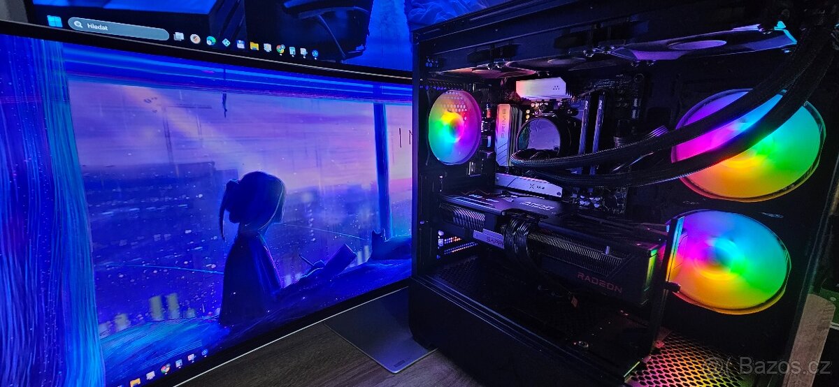 Herní PC na AM5– RX9070XT/7500F/B650ATX/32GB/1000W/Win11 - 5