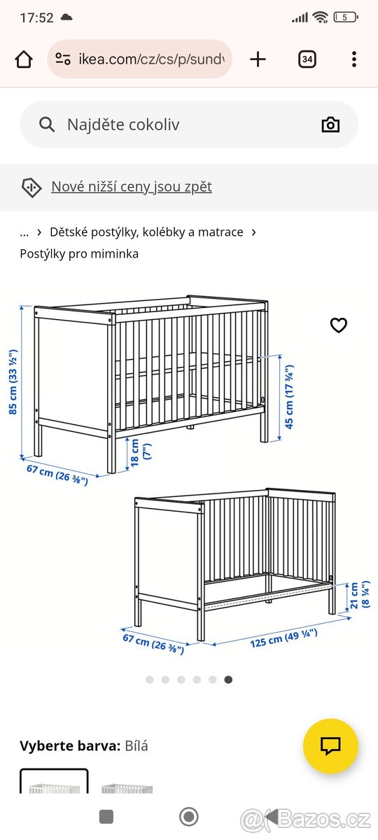 Dětská postýlka - 5