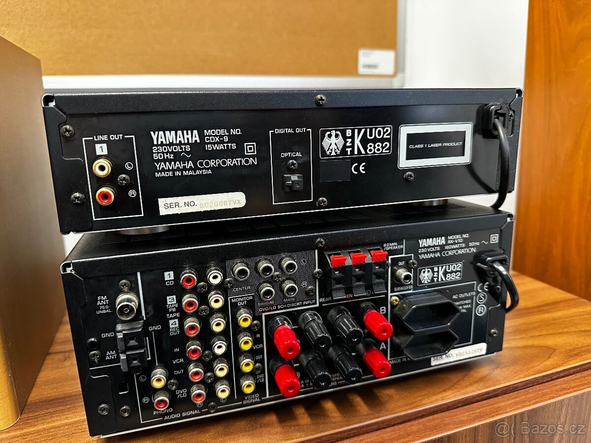 YAMAHA Receiver RX-V10 + CD Player CDX-9 - 5