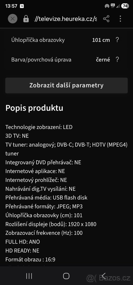 TELEVIZE SAMSUNG 101 cm - 5