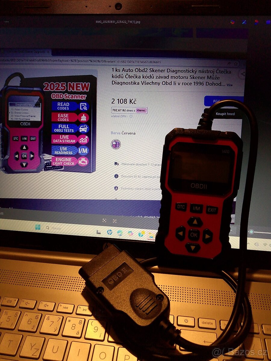 autodiagnostika /nová/ 2025 OBD scener - 5