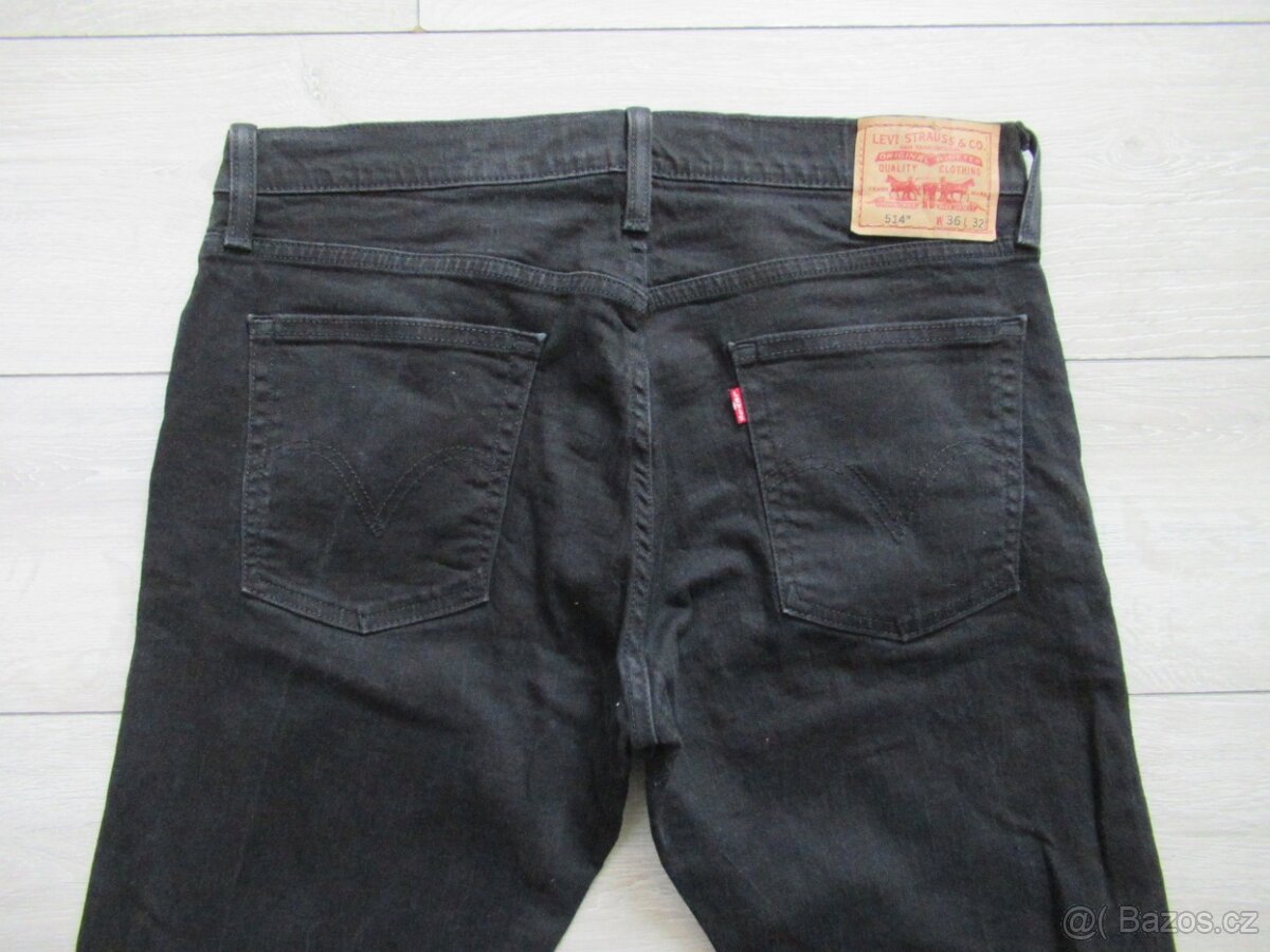 pánské džíny LEVIS 514 36/32 - 5