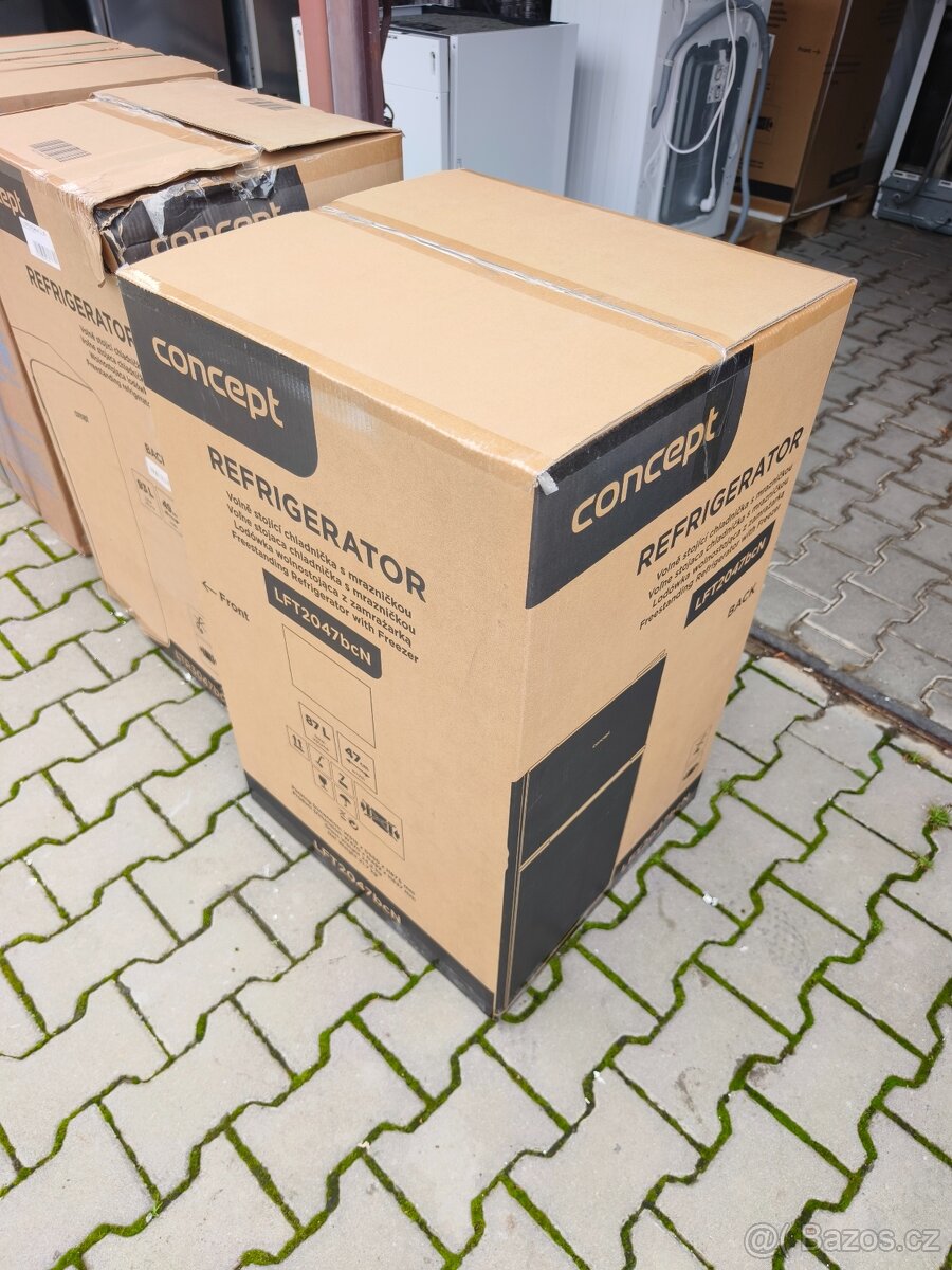 Kombo lednice Concept LFT2047BCN, předváděcí, garance 24m - 5