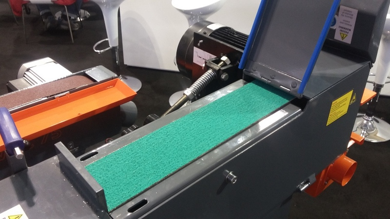 Multifunkč. pásová bruska na průniky trubek a jeklů - 5