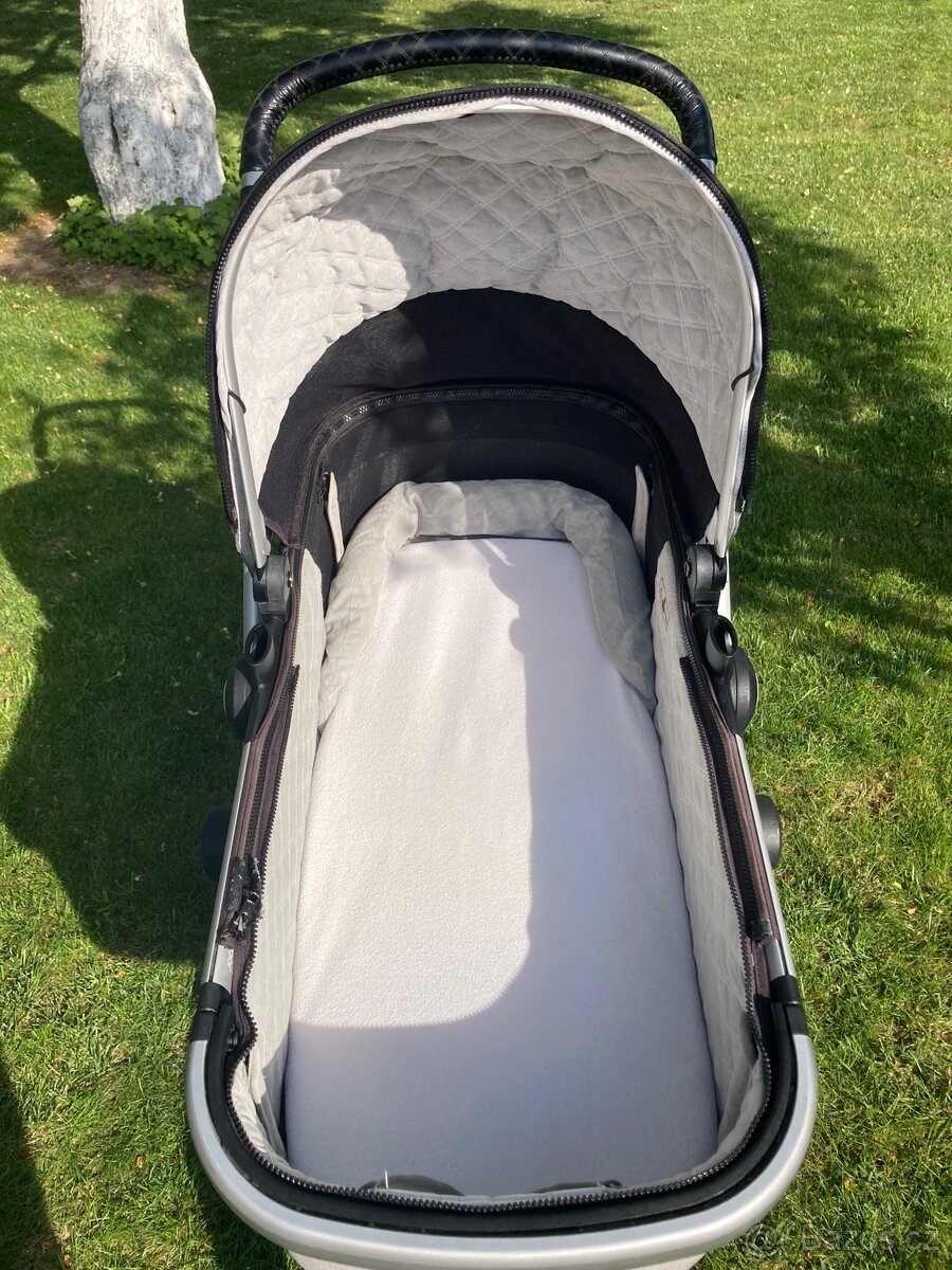 Kočárek Joolz Day2 - dvoukombinace - barva šedá melange - 5