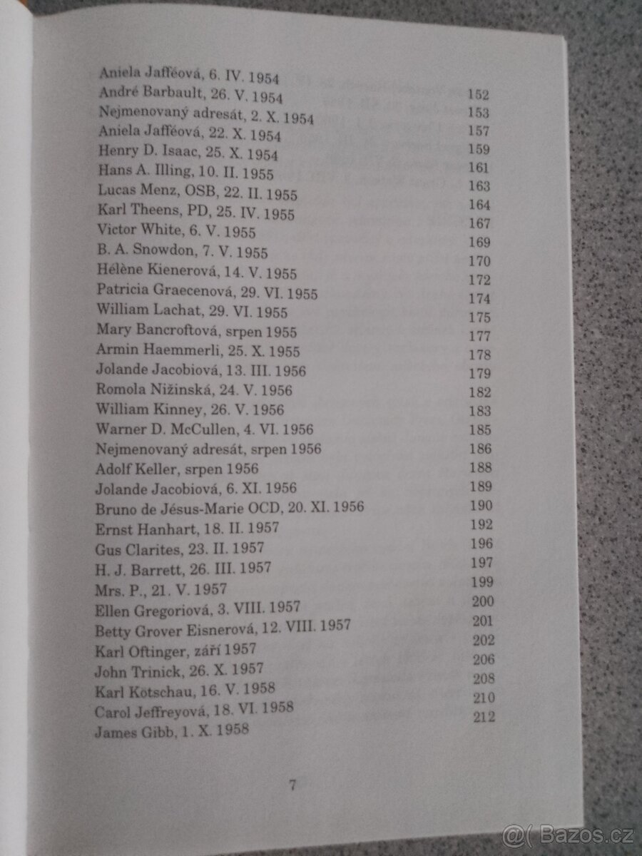 C. G. Jung , sto dopisu - 5