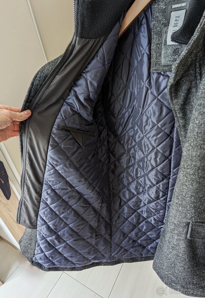 Pánský teplý zimní kabát - 5