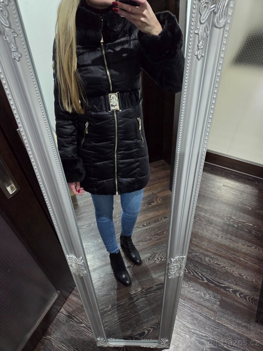 Cerny zimni kabat Mayo Chix - 5