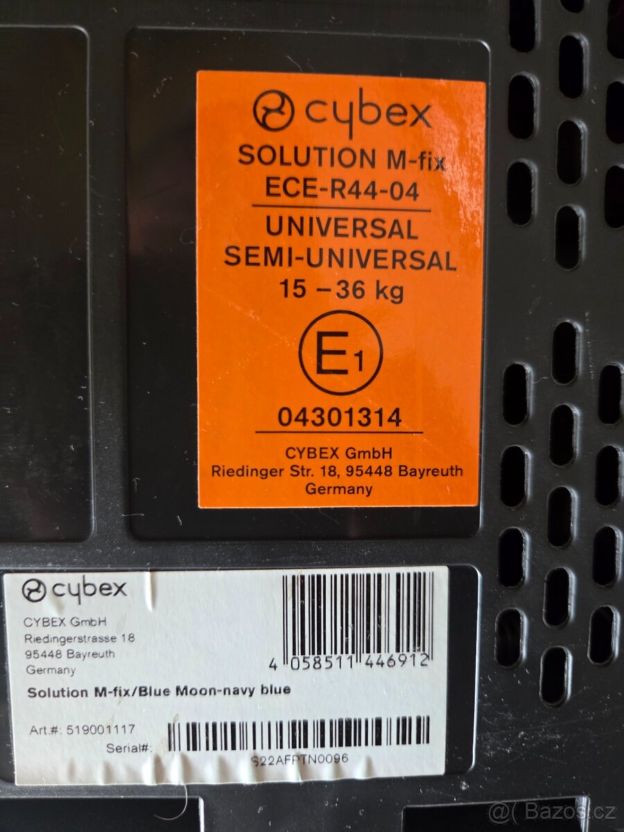 Autosedačka Cybex Solution M-Fix - 5
