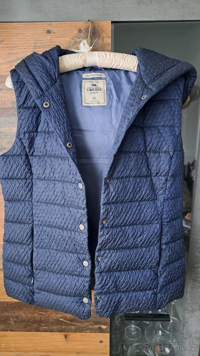 Dámská vesta TIMEOUT s kapucou vel.XL - 5