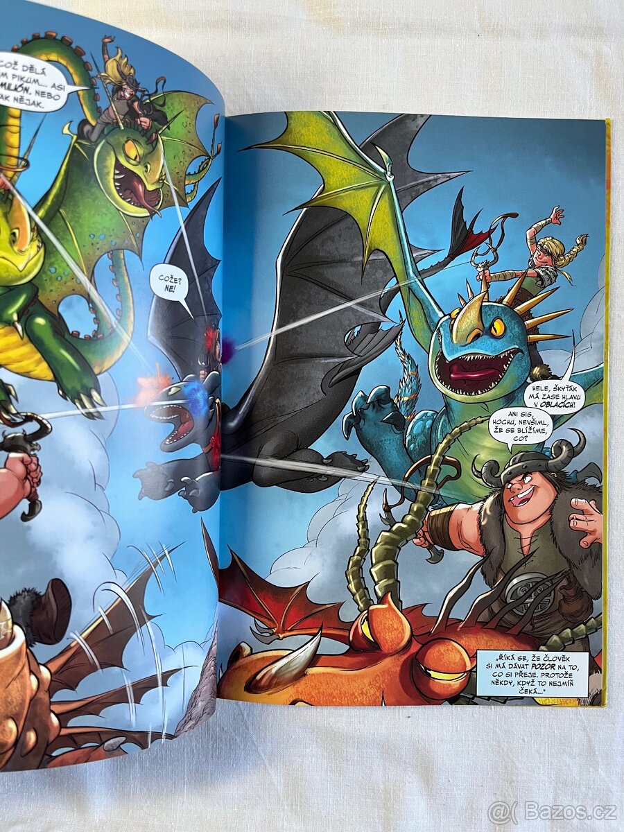 ak vycvičit draky: jezdci z Blpu. Kniha - 5