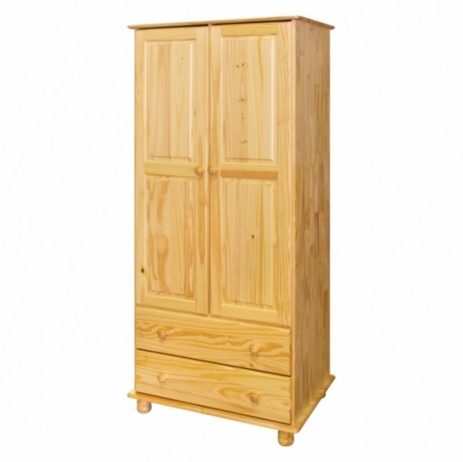 Dřevěná skříň 2dveřová 8850 lak - 5
