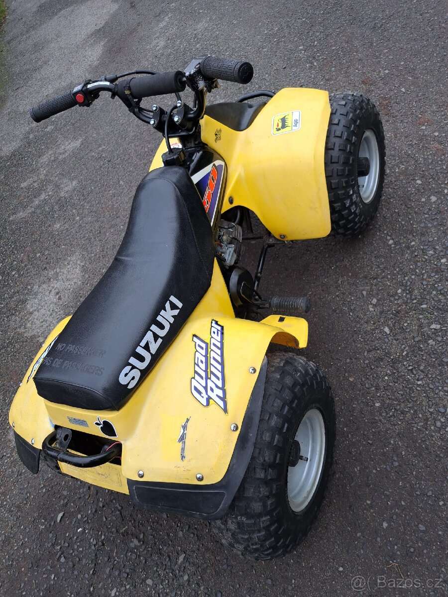 DĚTSKÁ SUZUKI LT 50 QUAD RUNNER MINI QUAD - 5
