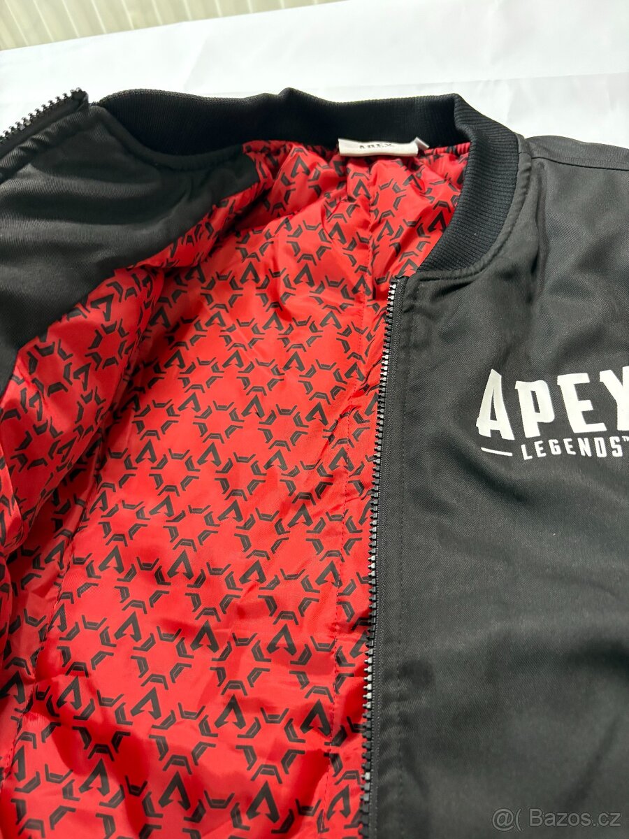 Černý bomber Apex Legends - LevelUp Wear | vel. S - 5