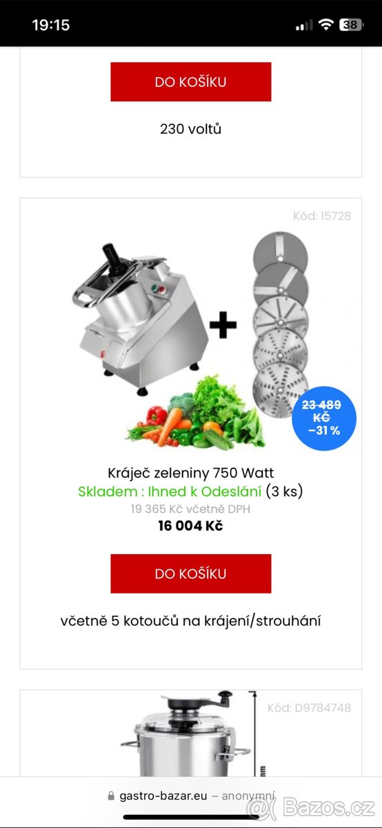 Kráječ zeleniny - 5