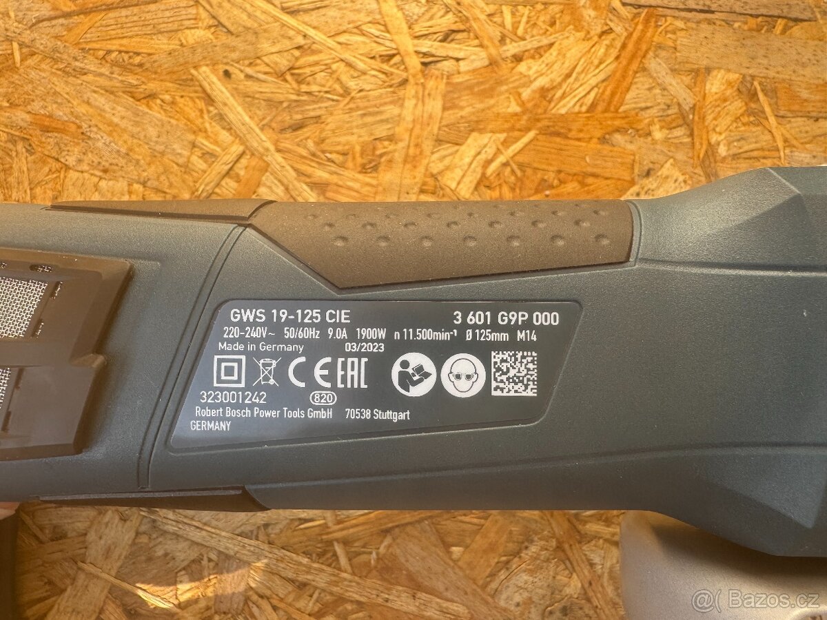 Bosch GWS 19-125 CIE Professional – TOP stav - 5