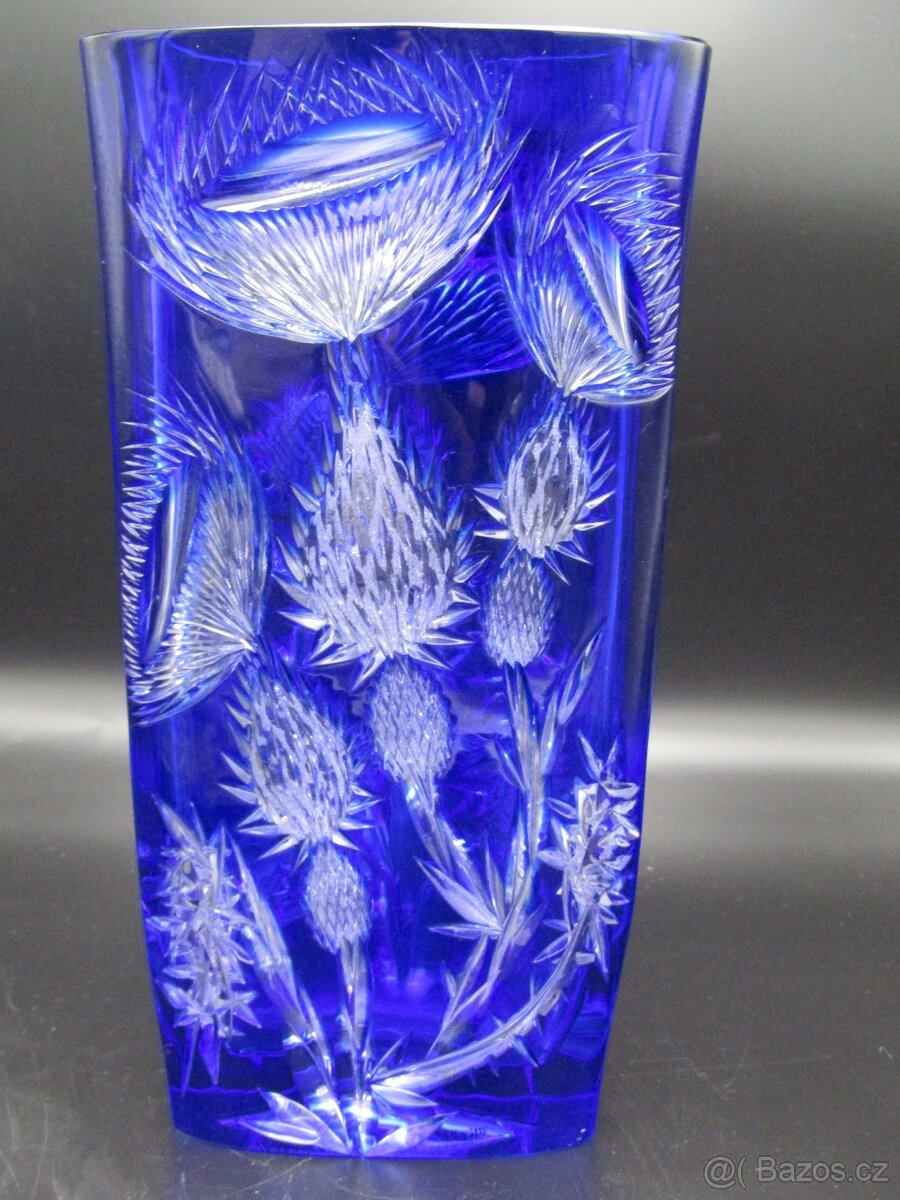 set ceasar crystal barevný křišťál dekor bodlák - 5