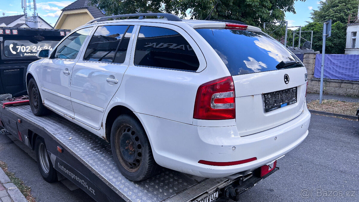 Vůz na náhradní díly Škoda Octavia 2 RS kombi 2008 BMN KDS L - 5
