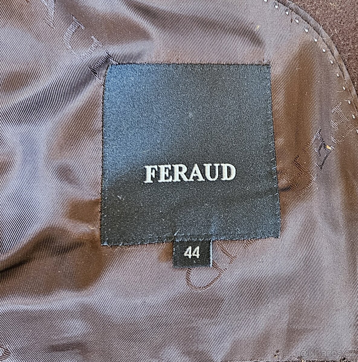 Pánské hnědé italské sako Gianni Feraud velikost 44 - 5