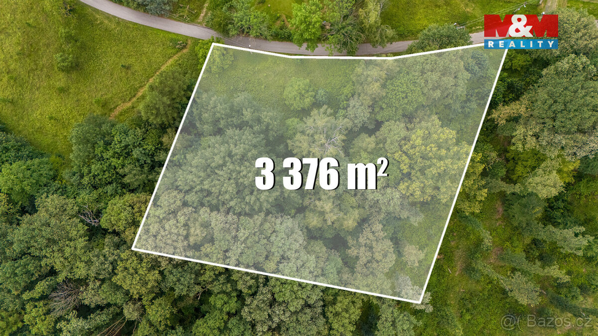 Prodej pozemku, 3376 m², Višňová - 5