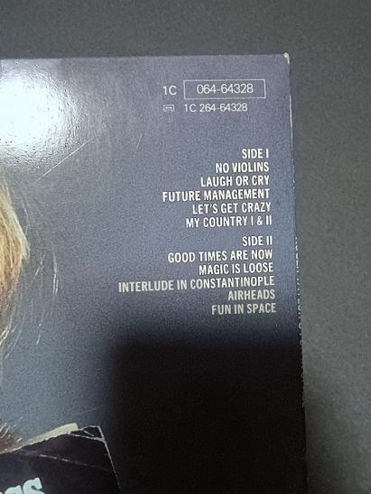 Roger Taylor LP Fun in Space - 5