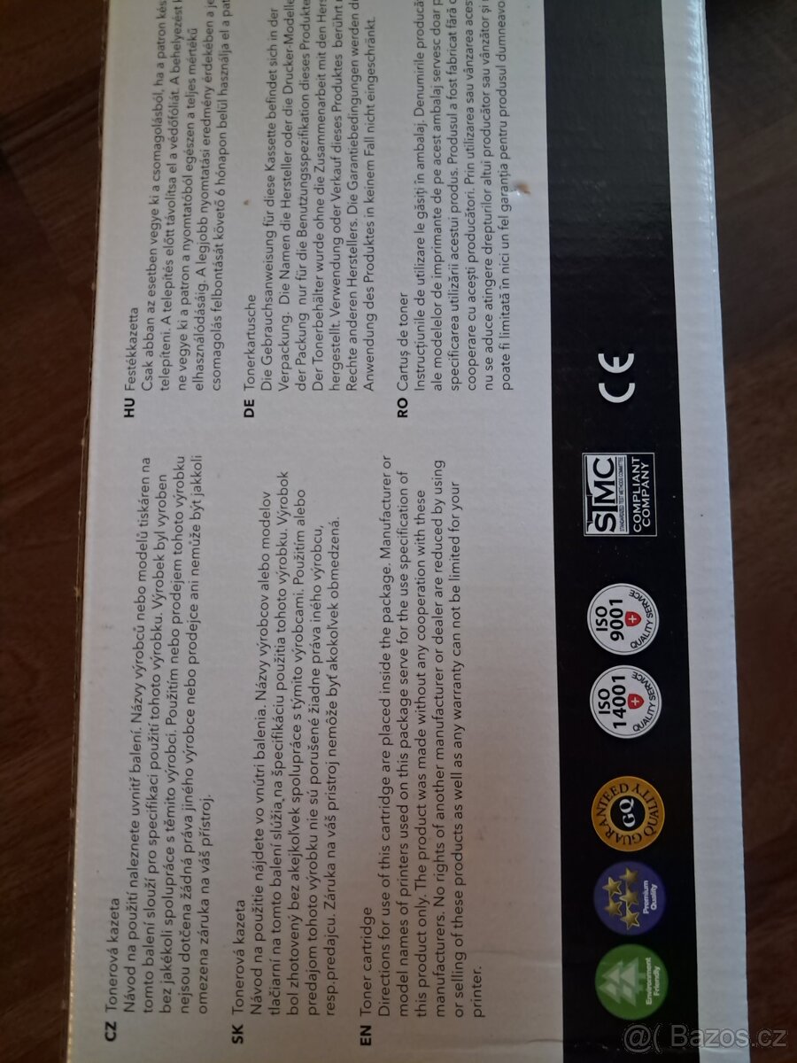 Tonerova kazeta barva černá - 5