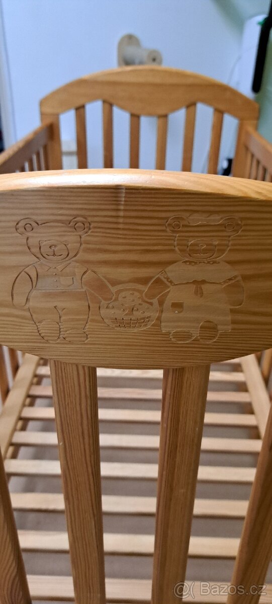 Dřevěná postýlka - 5