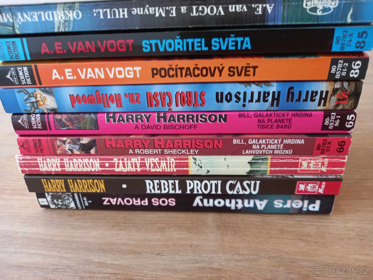 Harry Harrison, A. E. van Vogt, Orson Scott, Piers Anthony - 5