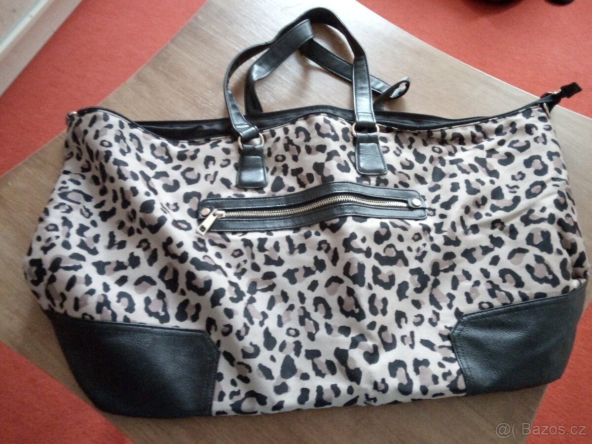 kožená kabelka,vintage kožená taška,menší taška - 5