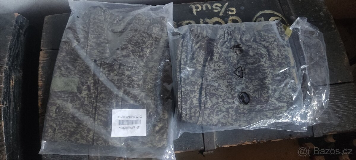 Vojenské pracovní maskáče nove - 5