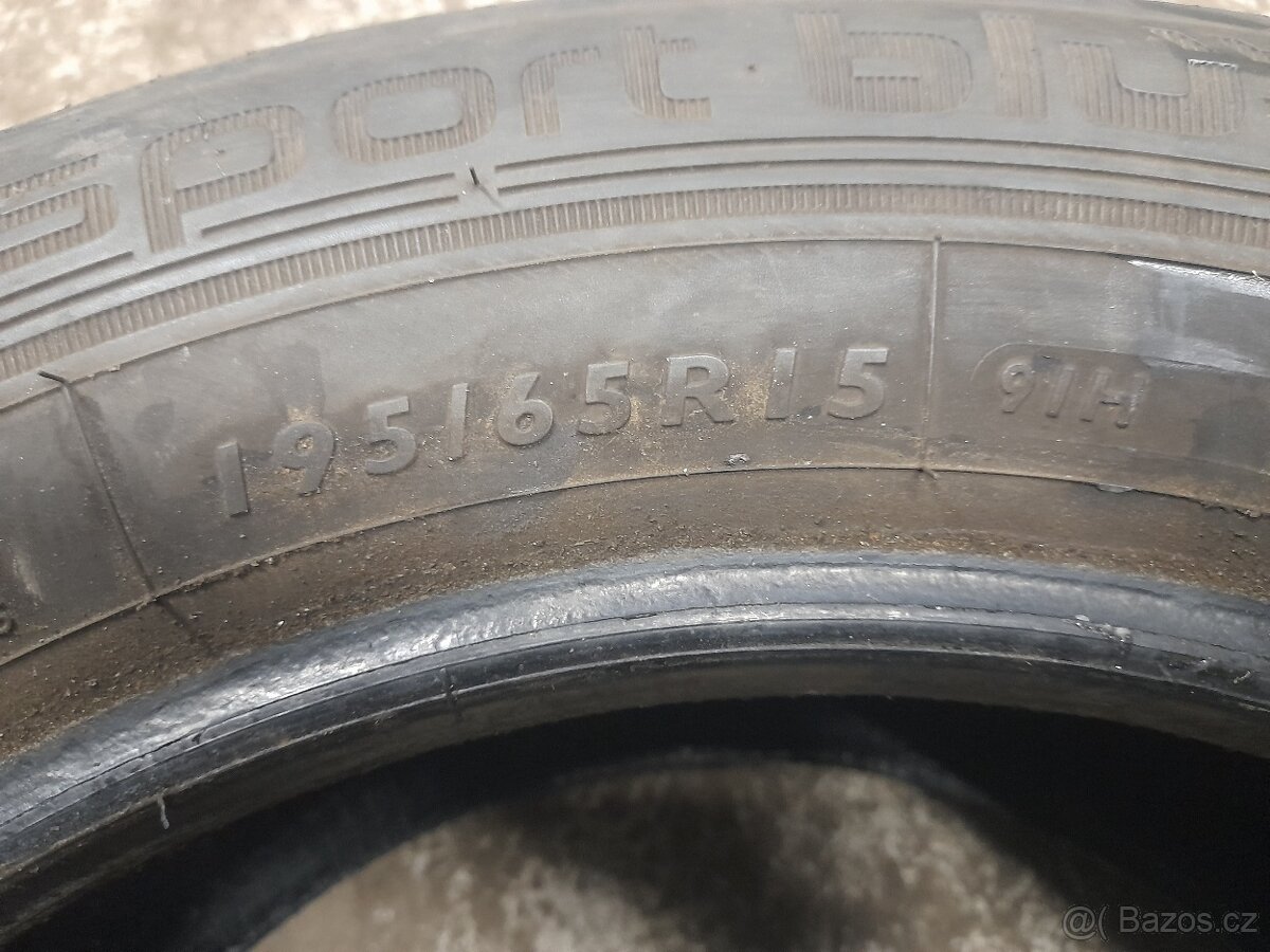 Dunlop 195/65/15 - letní - 6mm - 5