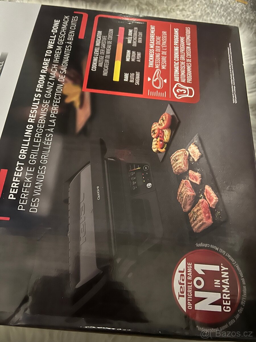 Stolní Gril TEFAL Opti Grill - zabaleno NOVÝ PC 3.800 Kč - 5
