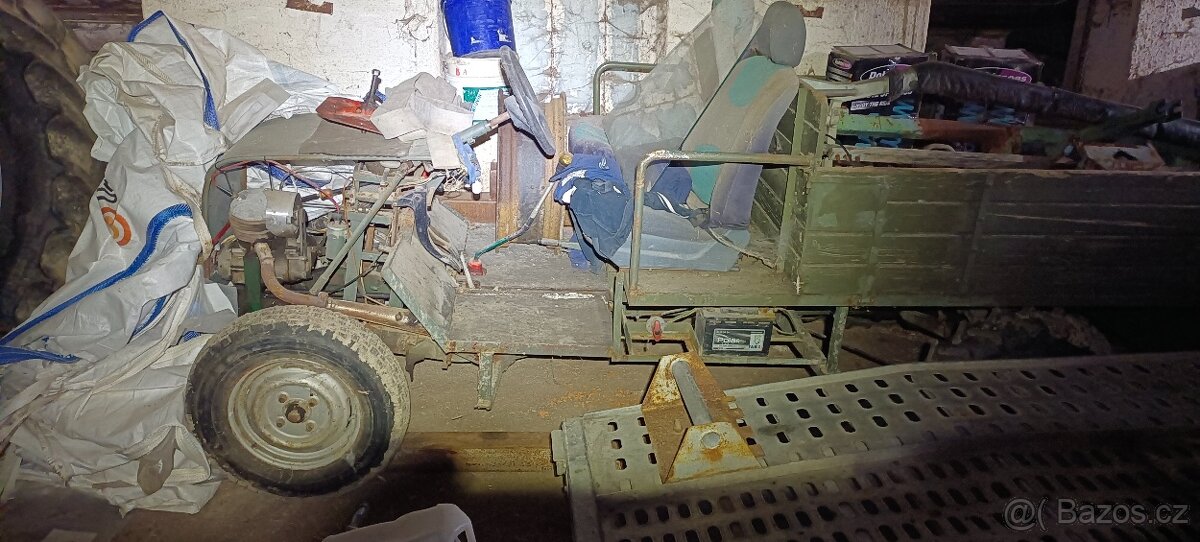 Traktůrek domácí vyroby - 5