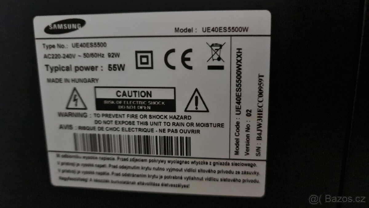 TELEVIZE SAMSUNG - 5