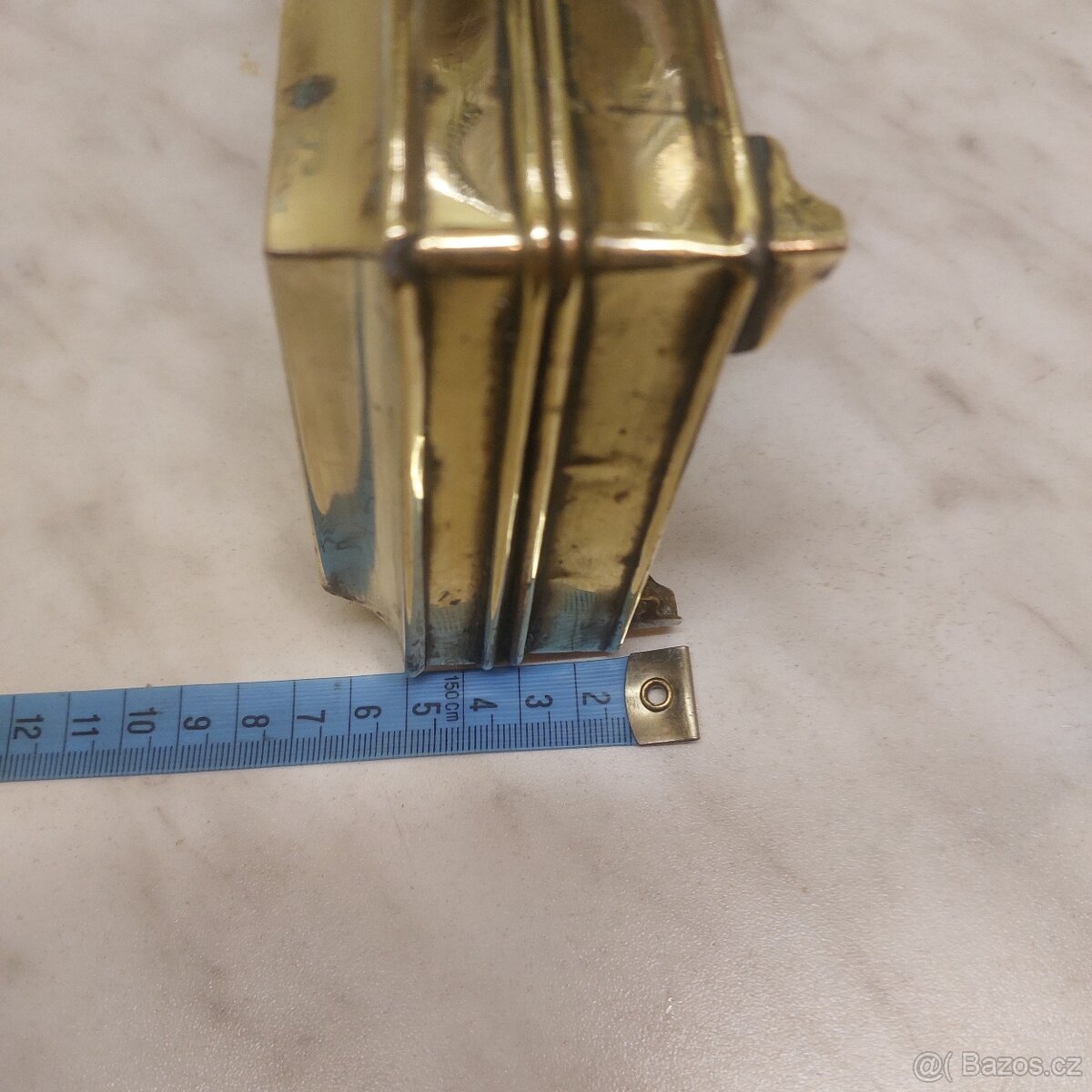 Stará mosazná krabička. - 5