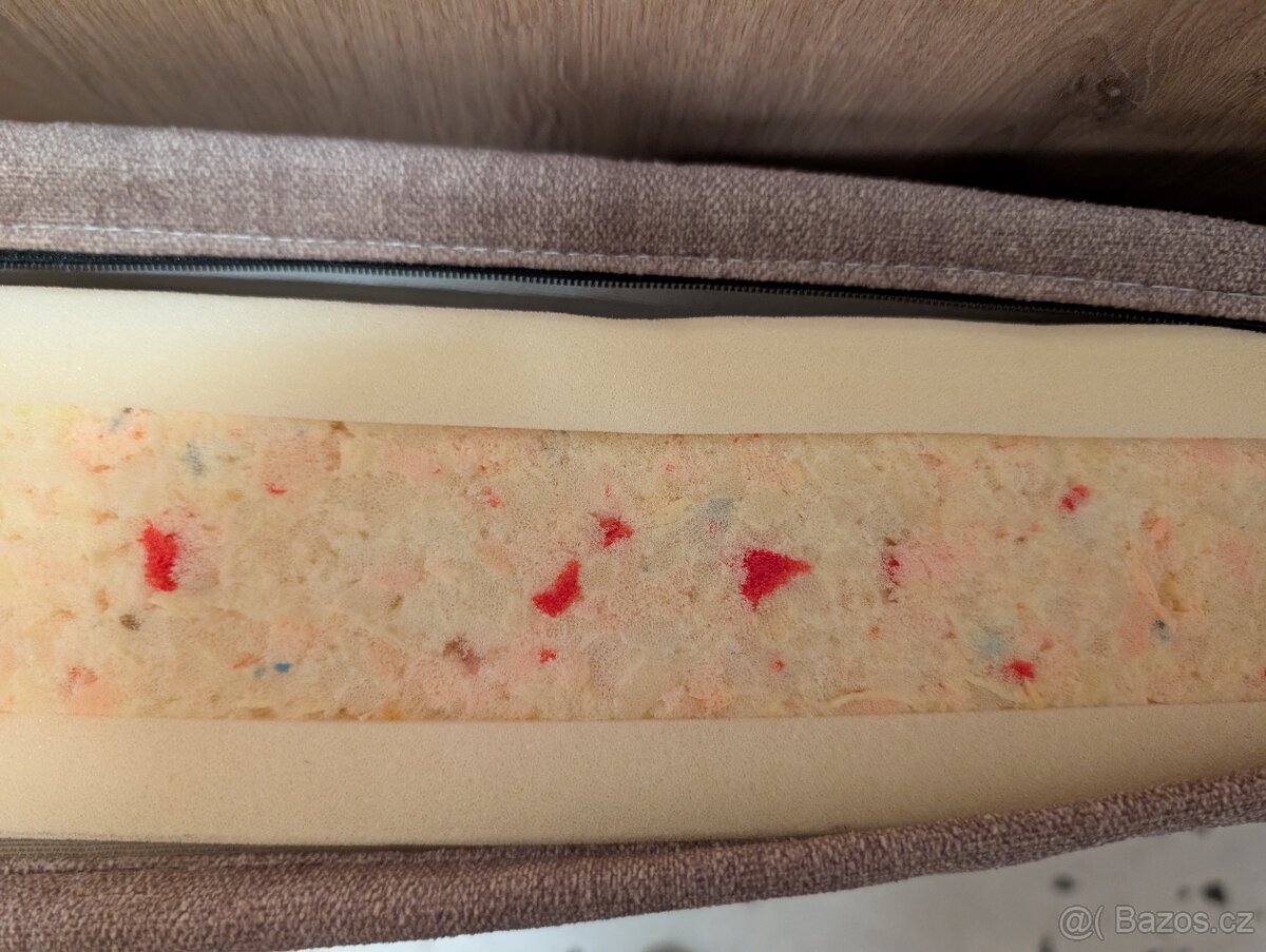 Matrace včetně potahů na zip 50x129x9 cm - 5