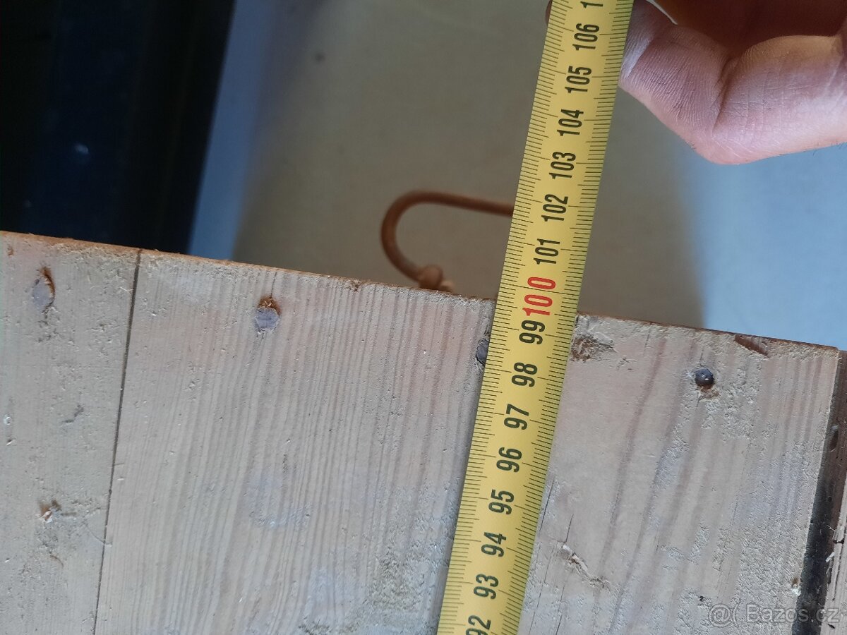 Stará starožitná truhla - vylouhovaná - 5