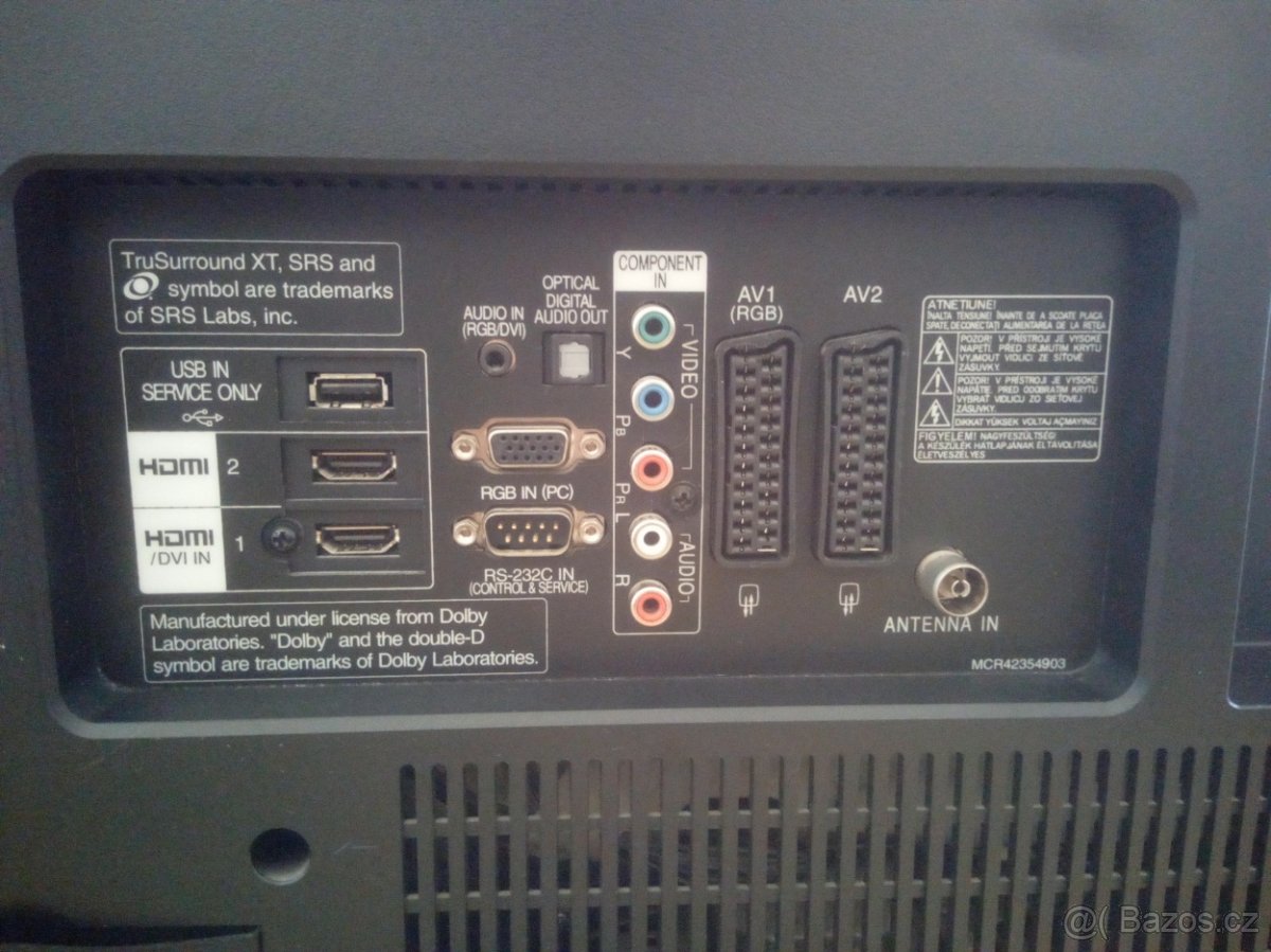 Televize LG 32LH3000. - 5