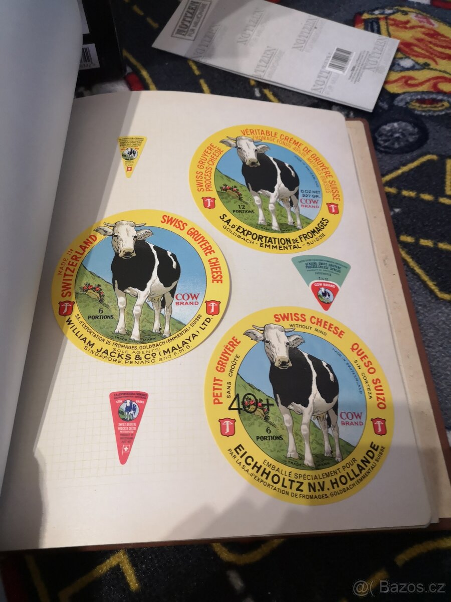 Sbírka etiket ze sýrů - 5