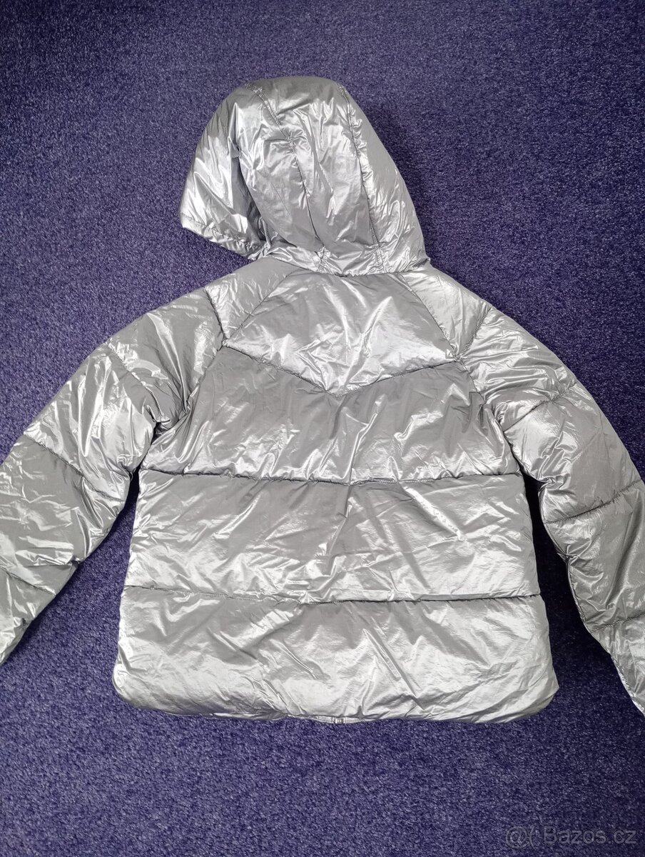 Nová metalická dívčí bunda MS, vel. 11-12 let - 5
